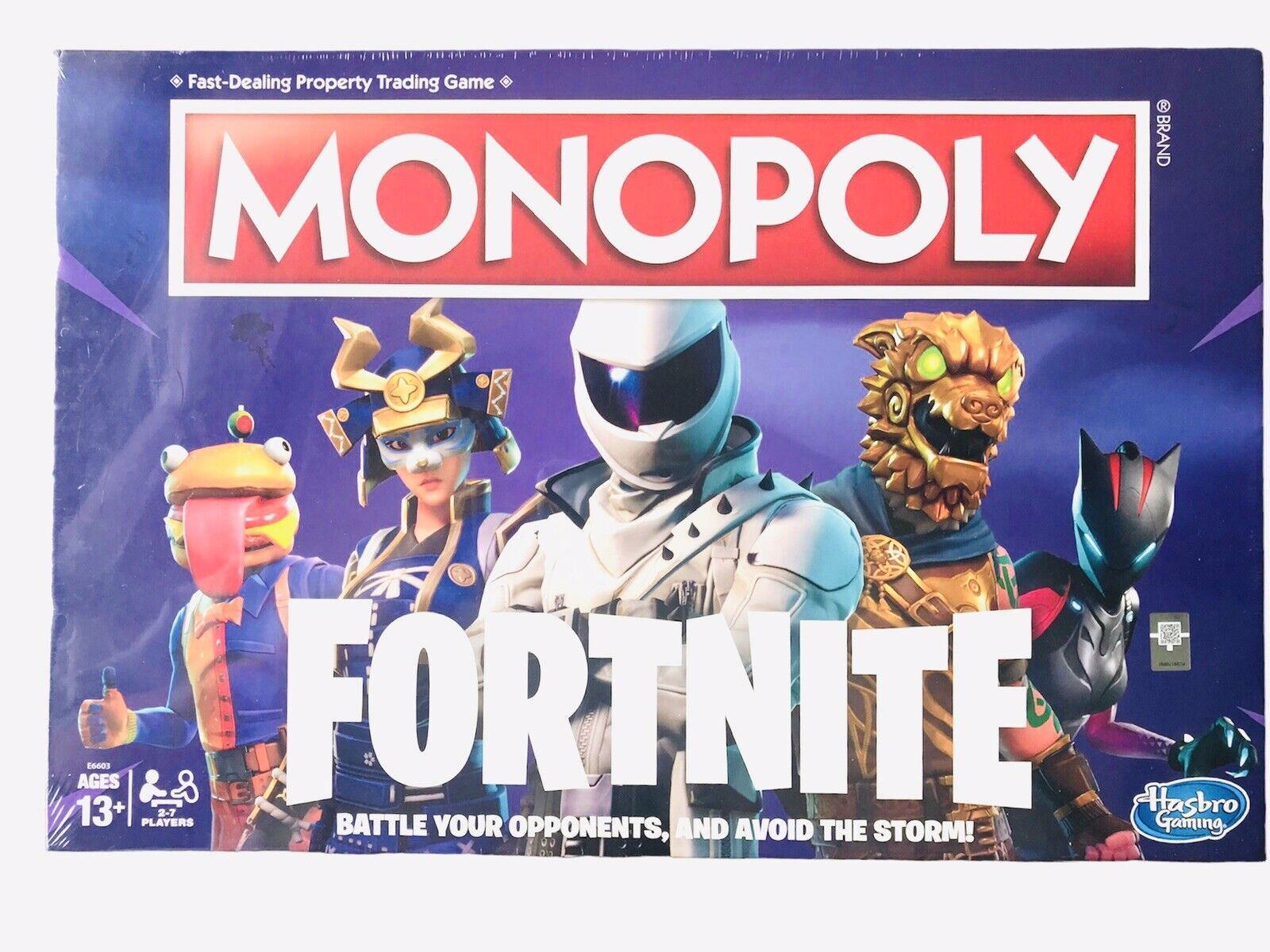 Hasbro FORTNITE MONOPOLY Ages 13+ 2-7 Players