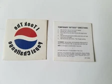 I took the Pepsi Challenge - small tatoo