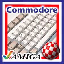 COMMODORE AMIGA A600 KEYBOARD REPLACEMENT KEY CAPS