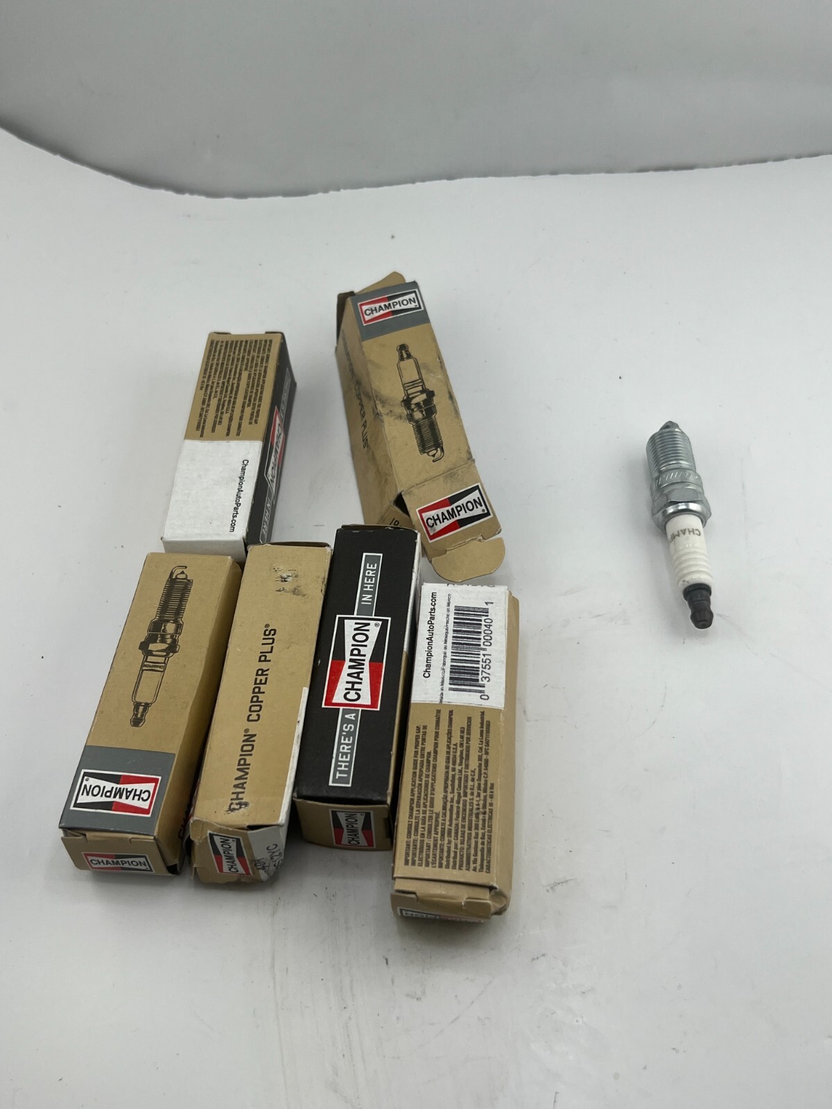 QTY 6 Champion Copper Plus Spark Plugs 401 For 1975-2020 Chevrolet Silverado