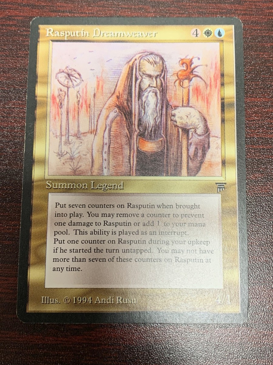 Rasputin Dreamweaver ~ Legends [ Excellent+ ] [ Magic MTG ] | eBay UK