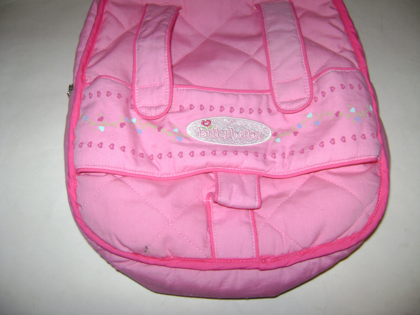 AMERICAN GIRL Bitty Baby Diaper Bag for Girls Backpack Doll Carrier