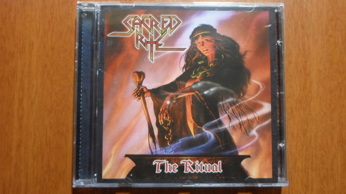 Sacred Rite - The Ritual US 80's Power Metal Official CD W/ Bonus