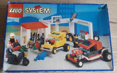 Vintage Lego Town 6561 Hot Rod Club New Open Box Sealed Bags