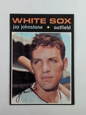1971 Topps Baseball #292 Jay Johnstone NM+ Stunner awesome card White Sox
