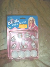 Barbie China Tea Set 1994 Vintage HTF FREE SHIPPING