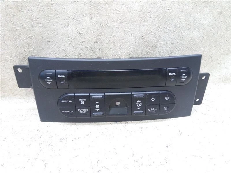 Control de clima de temperatura automático 05005469AB para 07-08 CHRYSLER PACIFICA G23 Foto 2 de 4