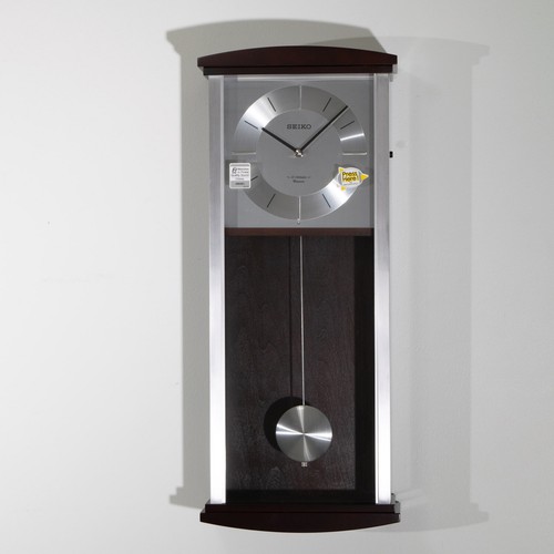 Orologio da parete Seiko quarzo 12 melodie cassa in legno Hi-Fi - Foto 10 di 12