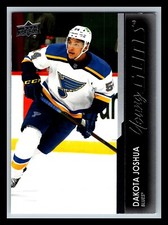 2021-22 UD SERIES 1 YOUNG GUNS #204 DAKOTA JOSHUA RC ST.LOUIS BLUES