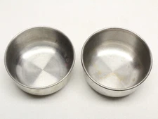 PAIR OF Vollrath Stainless Steel 4" Bowl 8740 1/2 | KMCE-132 Medical / Surgical