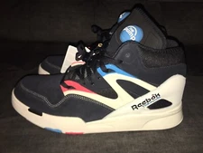 Reebok Pump Omni Zone II 2 Rec Center Mens Size 13 Black Chalk Off White HR0504