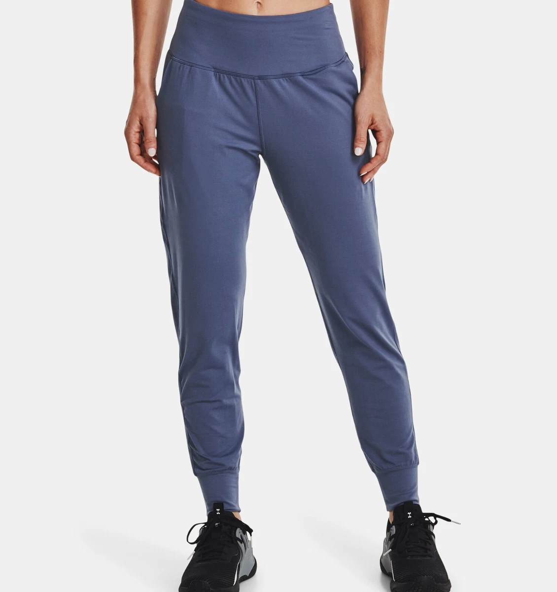 UNDER ARMOUR Women's UA Meridian Joggers NWT Utility Blue SIZE: XL