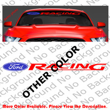 Ford Racing Mustang Car Windshield Die Cut Vinyl Sticker Banner Decal Rc085 Ford Racing Mustang Car Windshield Die Cut Vinyl Sticker Banner Decal Rc085