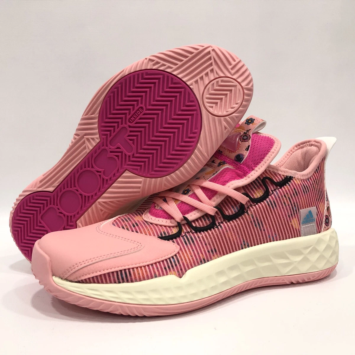 ADIDAS Basketball Pro Boost Low Day of the Dead Size 8 Adidas Pro Boost Low Basketball Shoe-FW9495 - KM Sports main image 4