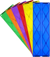 6 Piece Race Track Ramp Magnetic Building Block Set Magnet Tiles Construction To