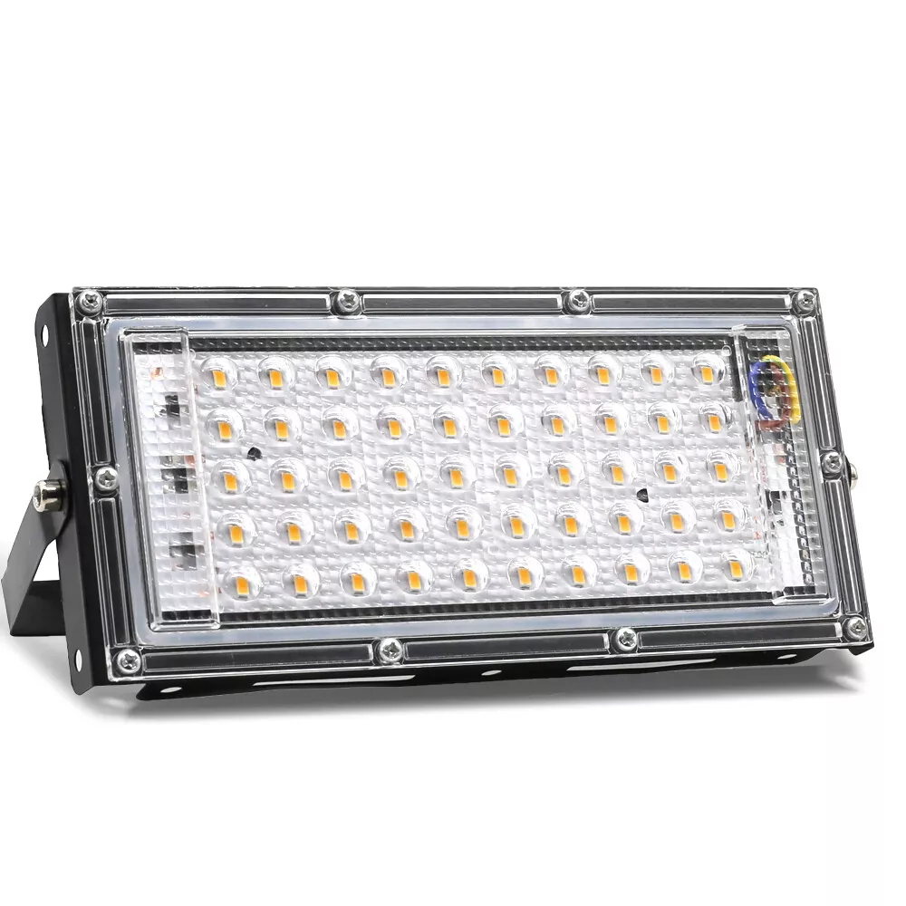 50W Watt Led Flood Light Outdoor Security Garden Yard Spotlight
