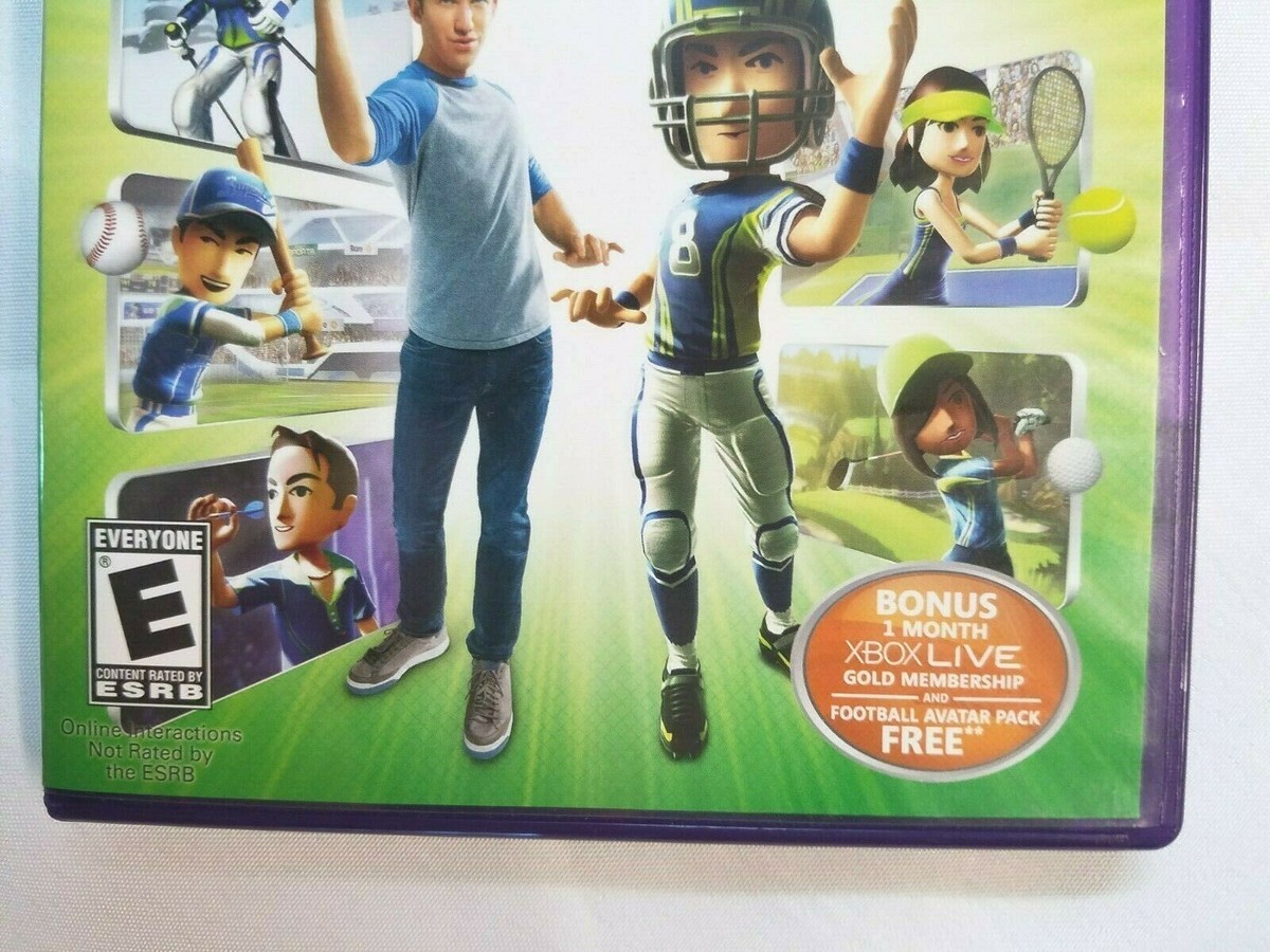 XBOX 360 KINECT SPORTS SEASON TWO GAME WITH MANUAL INCLUDED