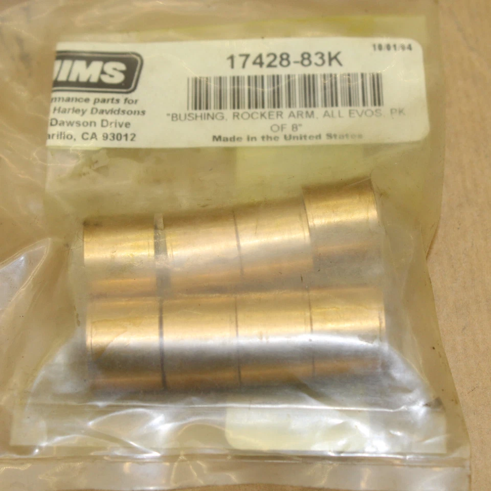 HARLEY-DAVIDSON BAGUES EN BRONZE POUR CULBUTEUR HARLEY DAVIDSON ( SET DE 8 ) FXD FLD FLH FLR F