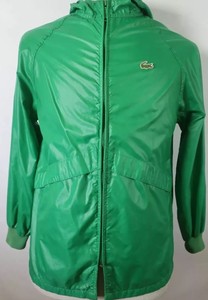 VTG 80s ALLIGATOR LACOSTE Retro Hood Full-Zip Jacket Size S | eBay