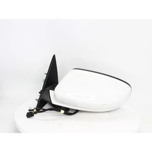 2019 Dodge Charger White.4 Dr Police Lh Side View Mirror Part Number 128-04934L