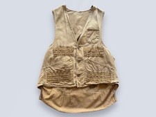 Vintage Hunting Vest 1940s 1950s Shooting Game Pouch Small Outdoor Sport