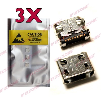 3 X New Micro Usb Charging Port Samsung Galaxy J1 16 Duos J1g J1f J1h Ds Ebay