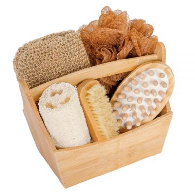Wellness Geschenkset Bambus - 6-teilig