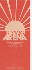 1980's Wessman Arena Superior Wisconsin Promotional Brochure