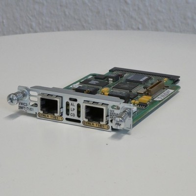 Cisco VWIC2-2MFT-T1/E1 Interface Karte für T1/E1 2 Ports