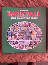 1988 Hygrade Baseball Card Collecting Album Green 3-Ring Binder
