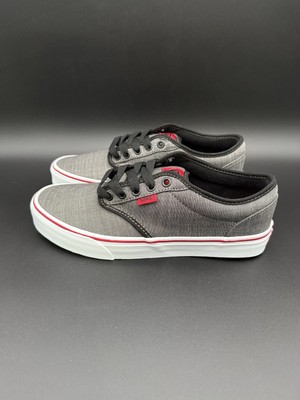 Vans ATWOOD Black Chili Canvas Sneaker Men's 8.5 VN000KC46EZ