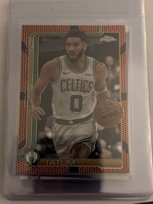 Jayson Tatum Topps Chrome Basketball 25/26 Orange Basketball SSP Case Hit