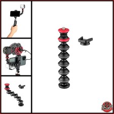 Flexible Camera Arm Cold Shoe Mount 1/4 Inch Screw 0.55lb Capacity ABS Steel