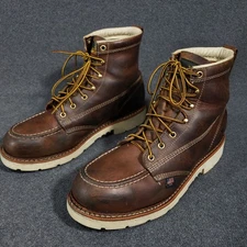 Thorogood American Heritage 6" Steel Toe Work Boot Brown Size 11.5 D Made in USA