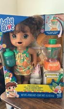 Baby Alive Magical Mixer Tropical Treat Doll w/ Blender   Drinks, Eats, Wets