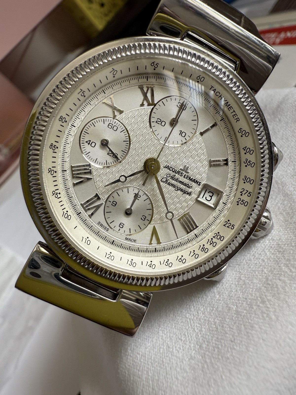 Rare Jacques Lemans Automatic Chronograph Luxury … - image 5