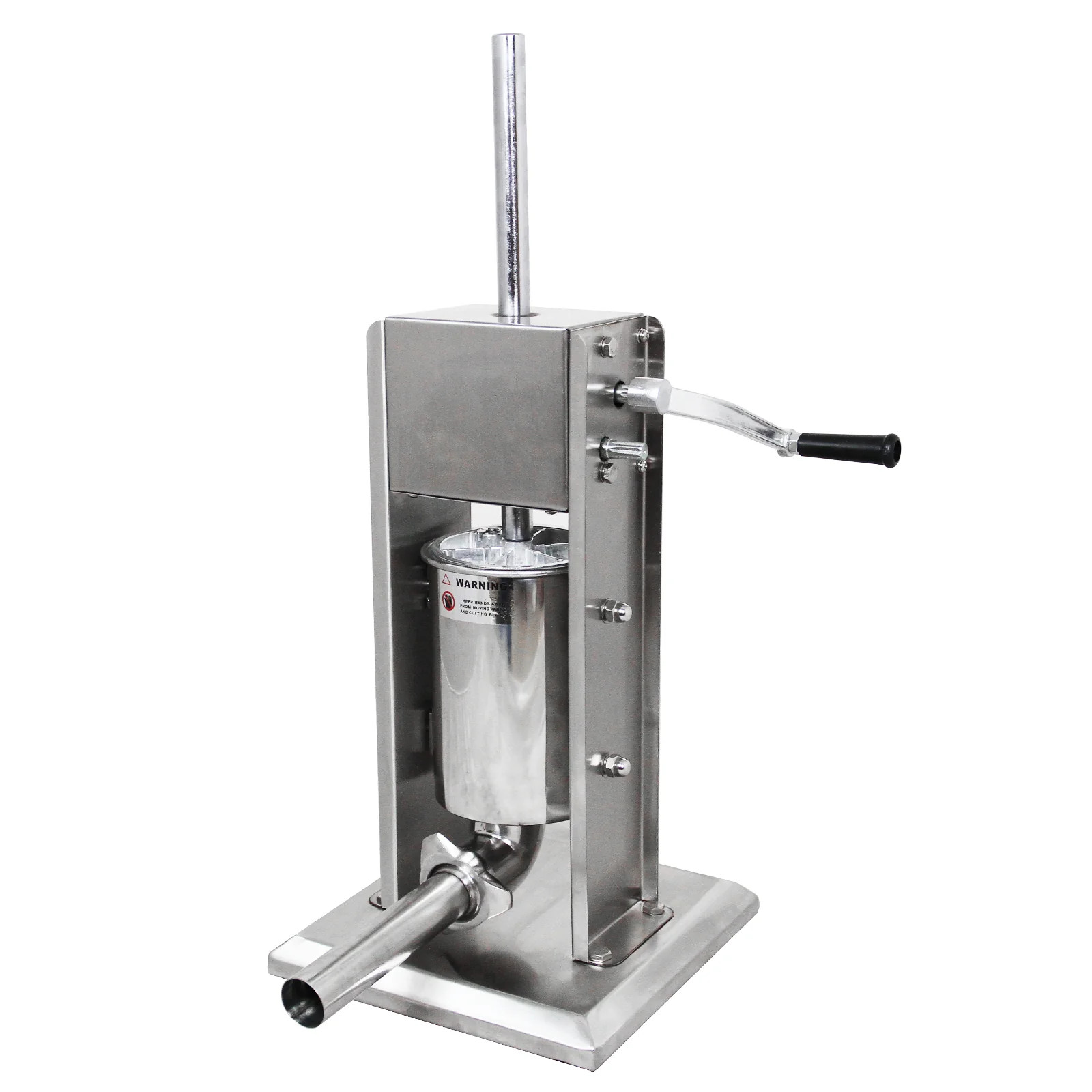 3L Sausage Stuffer Kit Filler Maker 304 Stainless Steel Heavy