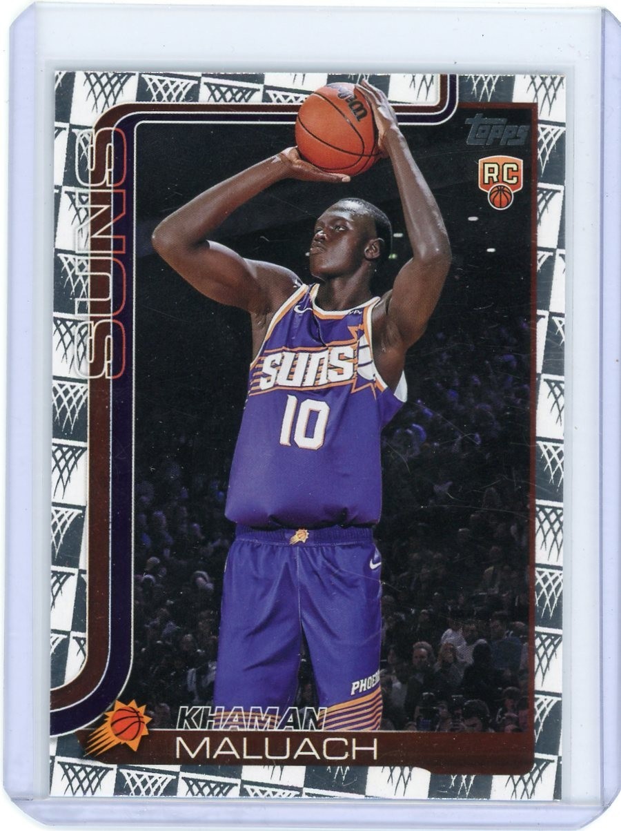 2025-26 Topps Basketball Khaman Maluach Season Tip Off #210 RC Suns Rookie SP