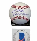 Colson Montgomery Signed Baseball Chicago White Sox Autographed Auto Beckett