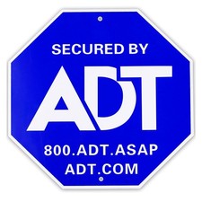ADT Security Signs  10 Pcs ADT Window Stickers, No Stake Posts Included, Wea...