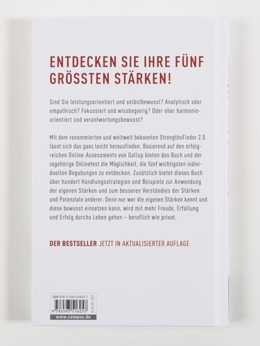 Tom Rath Gerald Entwickle deine Stärken: Der Strengthsfinder 2.0 – Mi (Hardback) - Picture 3 of 4