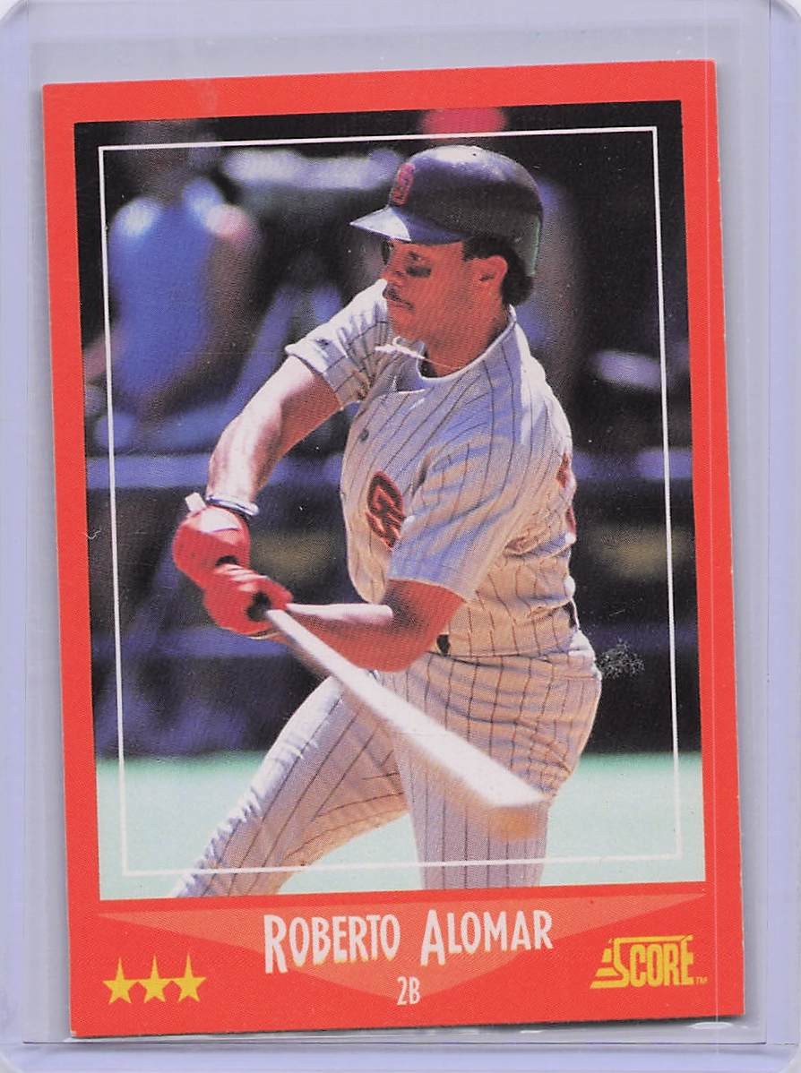 1988 Score Traded #105T Roberto Alomar Rookie Card