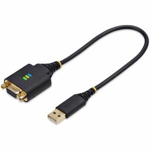 Startech 1 Fuß/30 cm USB zu Null Modem Seriell Adapter Kabel Com Aufbewahrung Ftdi Rs23
