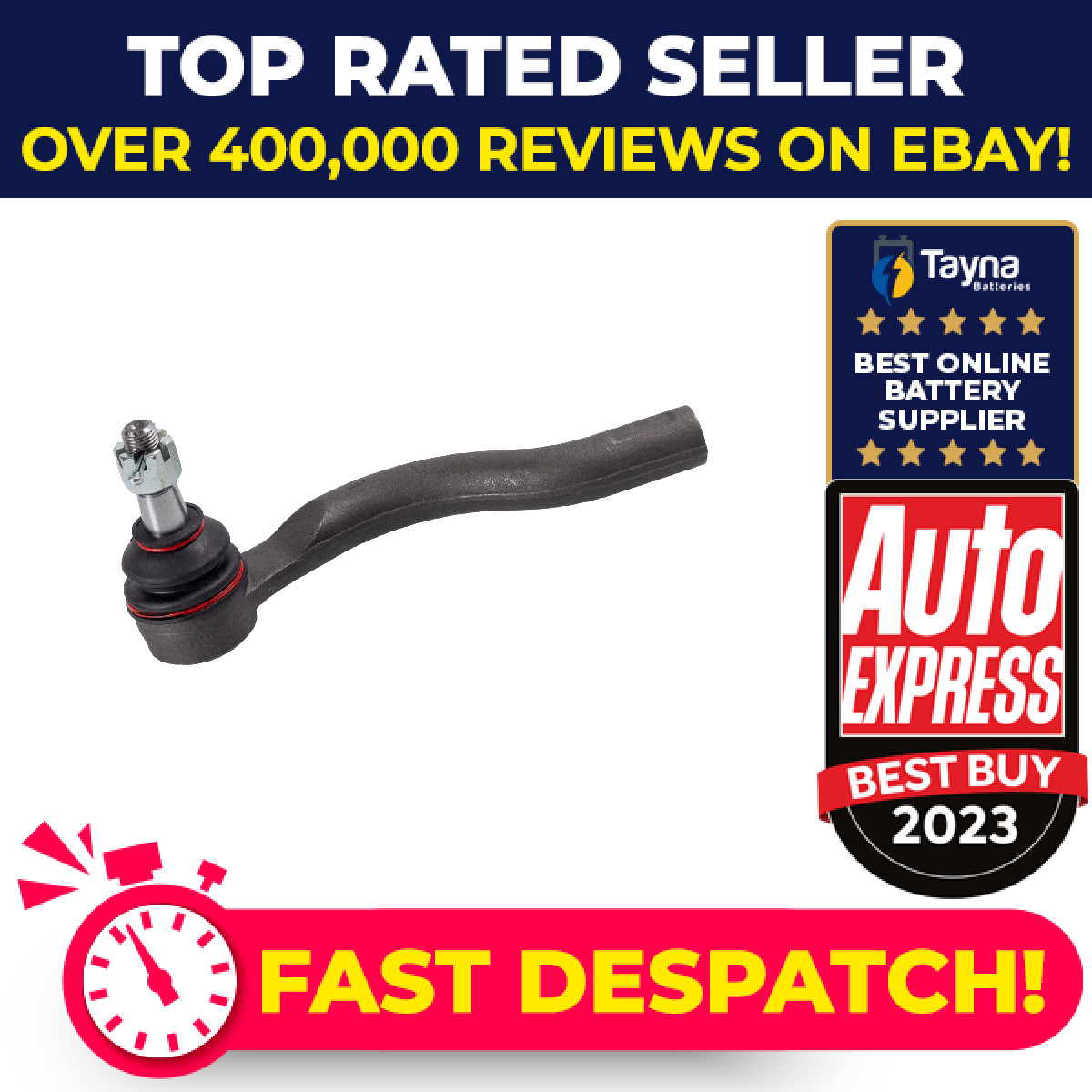 Tie / Track Rod End fits INFINITI EX37 3.7 Left 2009 on VQ37VHR Joint D8640EG00C
