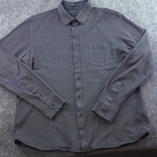 Ted Baker Shirt Size 6 Long Sleeve Button Up Pocket Cotton Solid