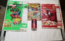 Amazing Spiderman Marvel Comics Group Dr Pepper Kelloggs Apple Jacks Lot