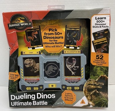 Jurassic World Rebirth Dueling Dinos Ultimate Battle, Electronic Dinosaur Game