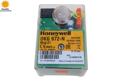   Honeywell DKG 972-N Mod.21 Feuerungsautomat Steuergerät 0432021  