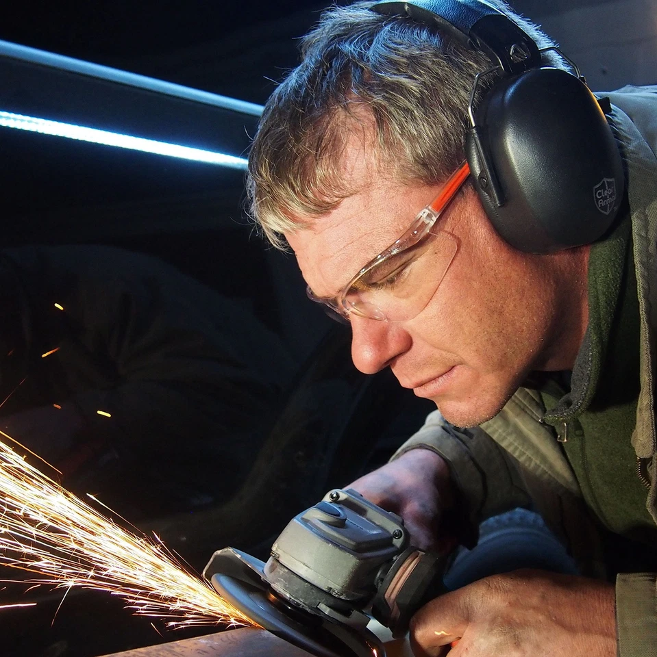 Paquete de 2 - Orejeras de tiro de seguridad protección auditiva - 31,5 dB SNR ruido Re Foto 4 de 4