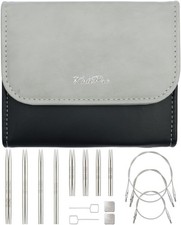 KnitPro Stelo Petite Mini Interchangeable Needle Set 2" 5cm  3" 7.5cm 